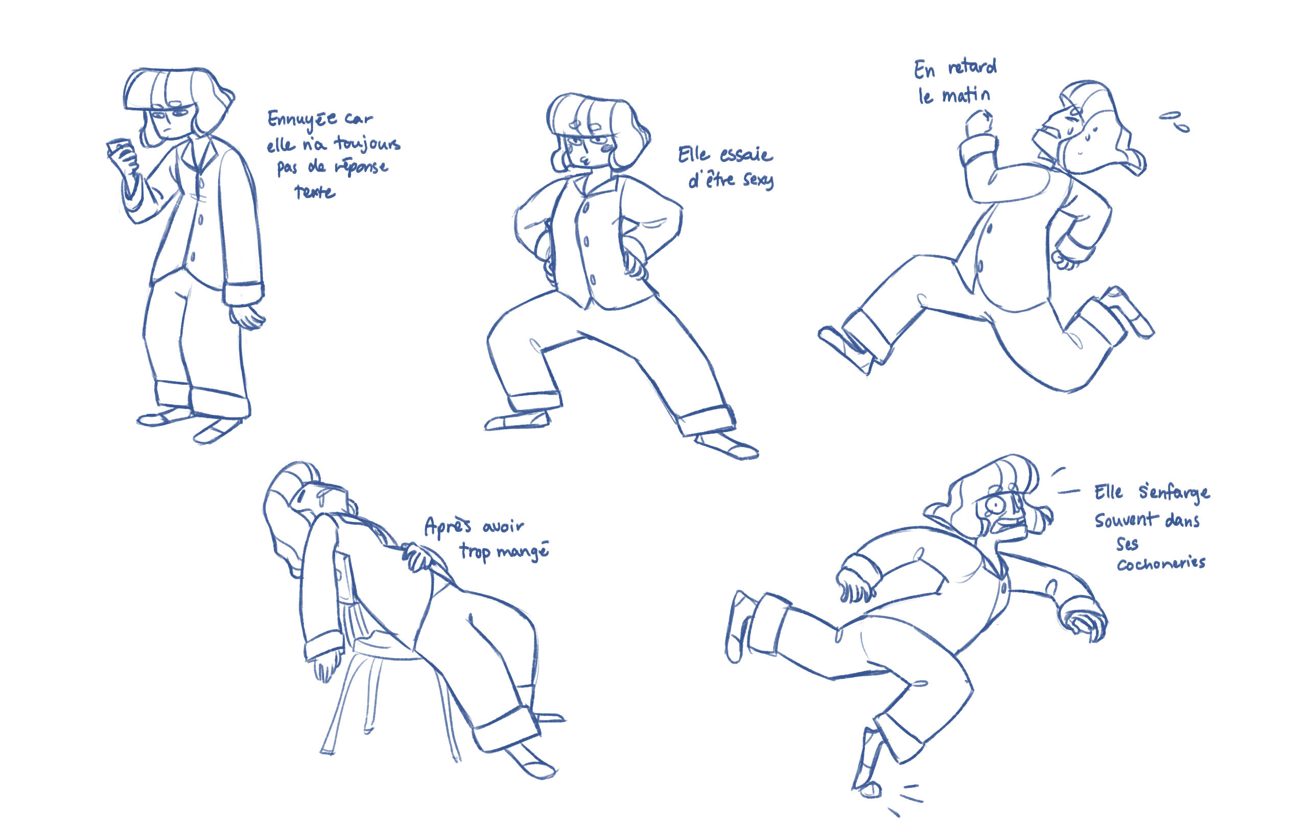 Longue Distance, Poses - 2018