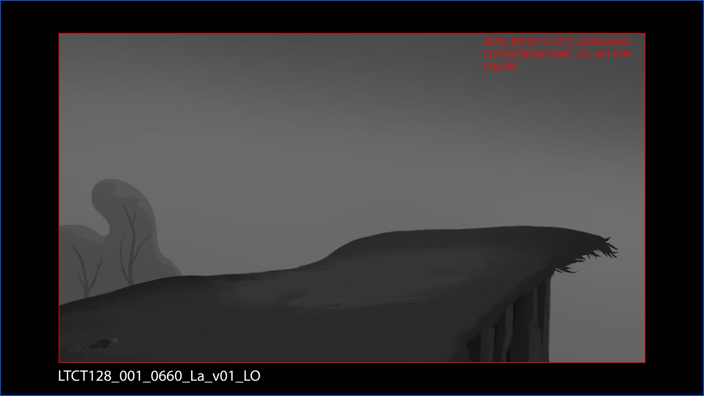 Looney Tunes Short - Blundertakers - Painted Layout - 2020