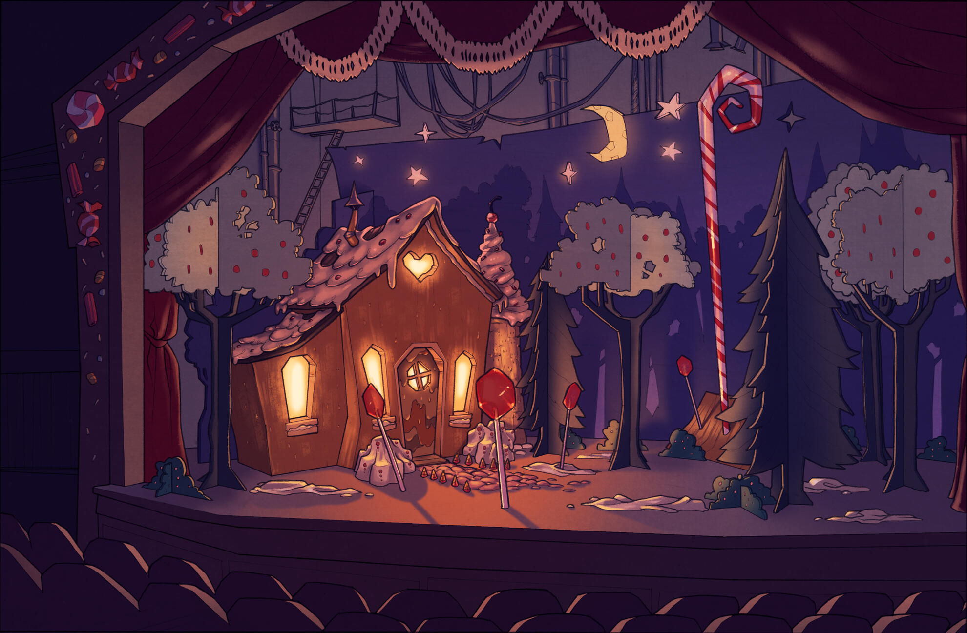 Hansel and Gretel, Colored - 2018