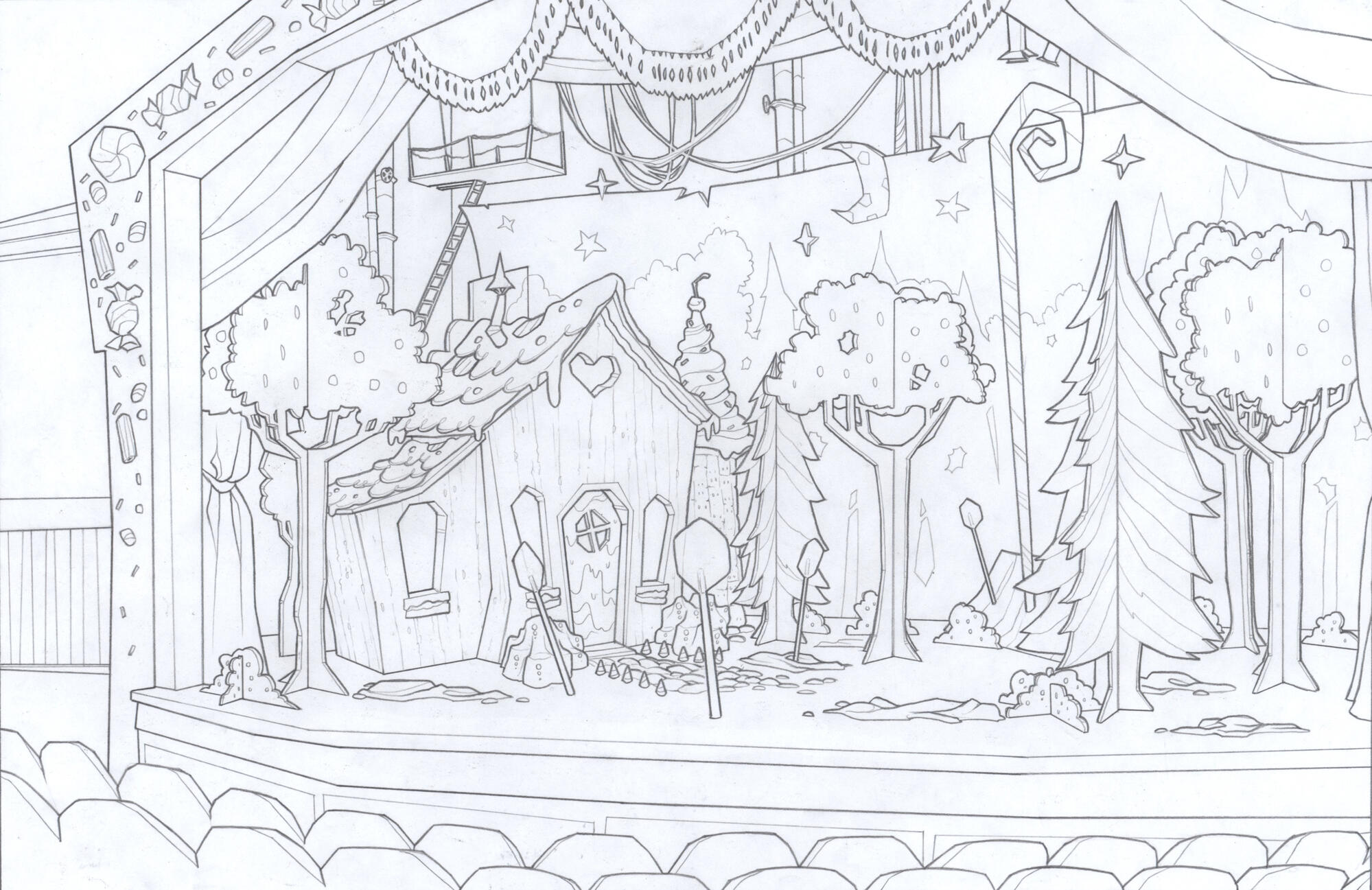 Hansel and Gretel, Lined - 2017