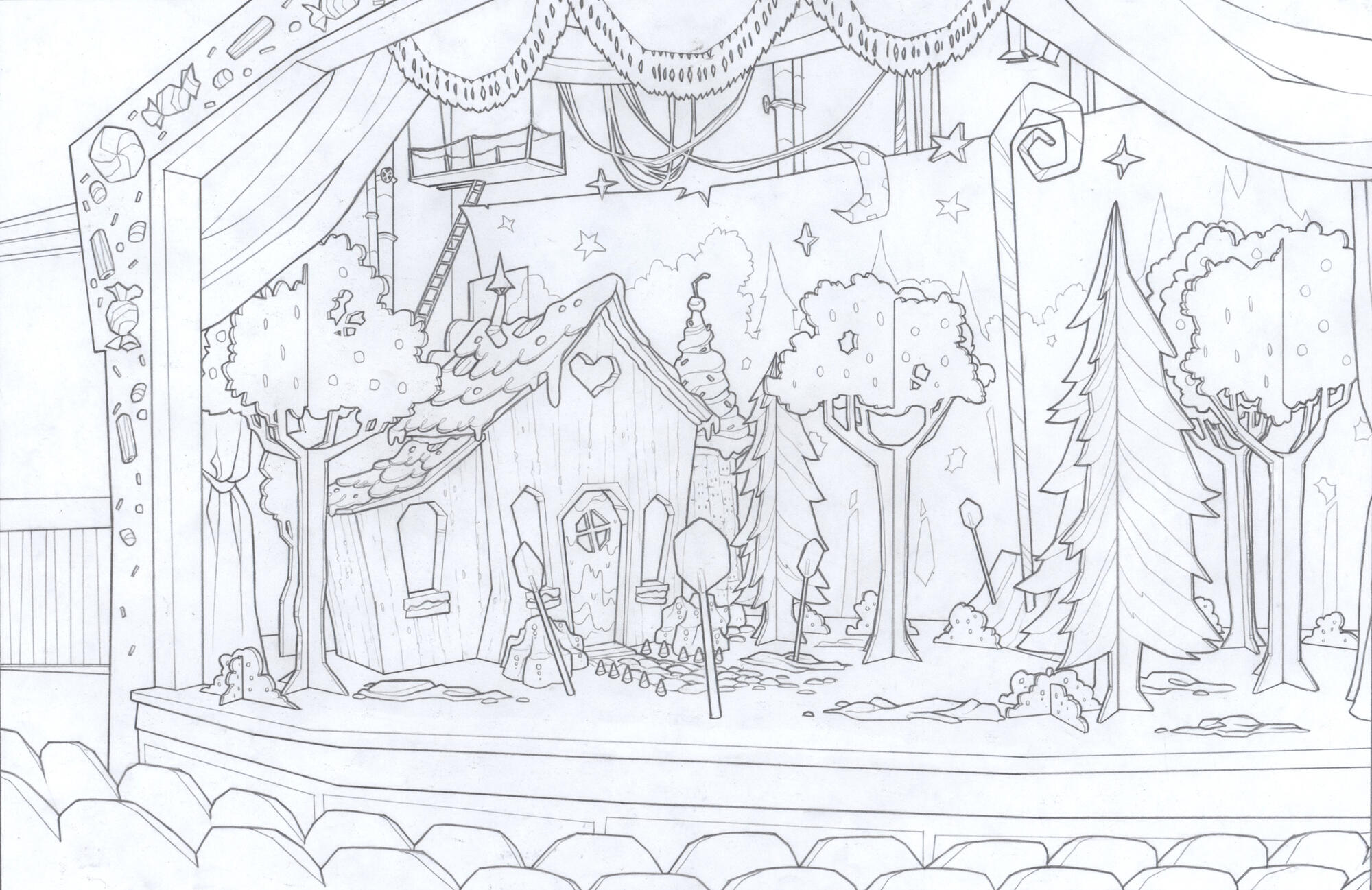 Hansel and Gretel, Lined - 2017